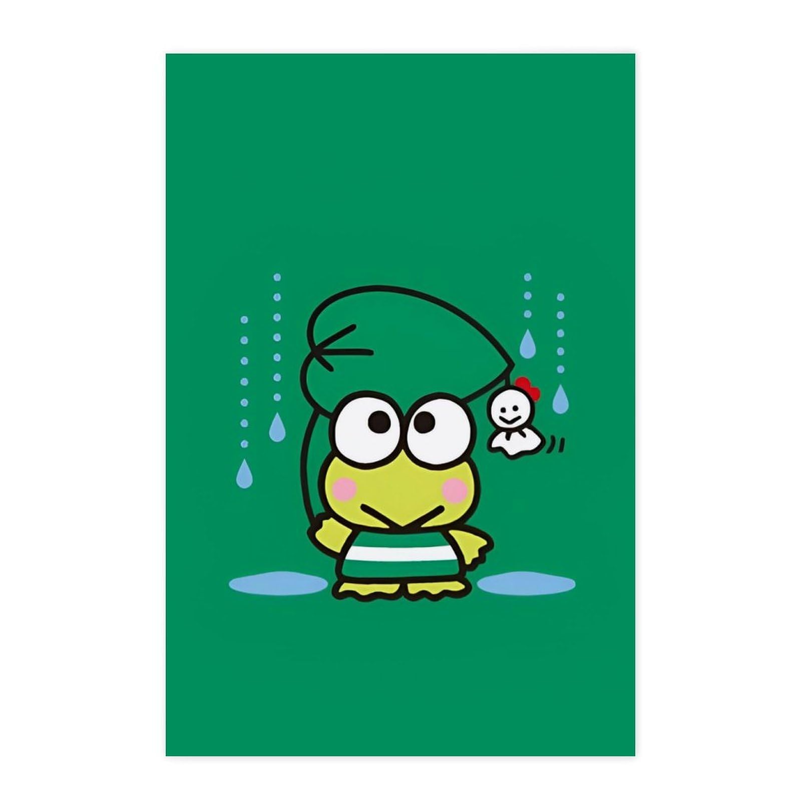 Amazon.co.jp: けろけろけろっぴ ポスター 絵画 インテリア 壁紙用